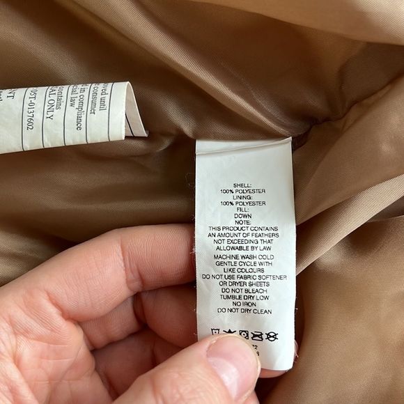 Joe Fresh Tan Puffer Jacket - Picture 4 of 8